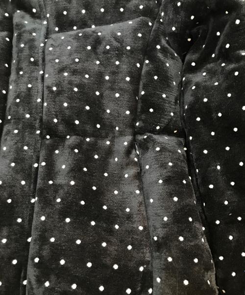 Diagram（ダイアグラム）Diagram (ダイアグラム) ドットダウンジャケット ブラック サイズ:38 未使用品の古着・服飾アイテム