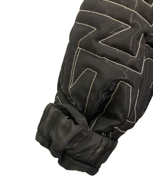 LOUIS VUITTON（ルイ ヴィトン）LOUIS VUITTON (ルイ ヴィトン) オールオーバーVuittonスノーダウンジャケット ブラック サイズ:48の古着・服飾アイテム