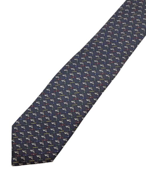 HERMES（エルメス）HERMES (エルメス) ネクタイ グレー サイズ:-の古着・服飾アイテム