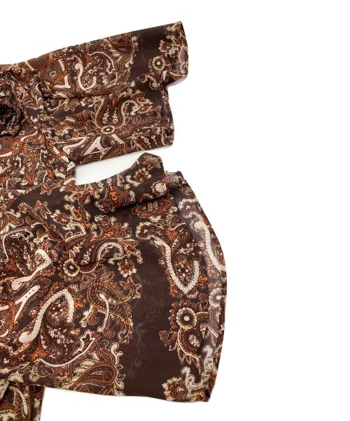 GRACE CONTINENTAL（（グレースコンチネンタル）GRACE CONTINENTAL (グレースコンチネンタル) ワンピース ブラウン サイズ:38 未使用品の古着・服飾アイテム