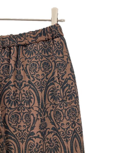 GRACE CONTINENTAL（（グレースコンチネンタル）GRACE CONTINENTAL (（グレースコンチネンタル) イージージャガードパンツ ブラウン サイズ:36 未使用品の古着・服飾アイテム