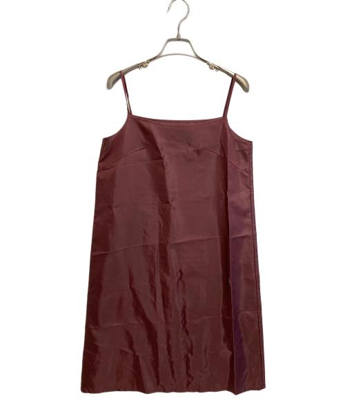 GRACE CONTINENTAL（グレースコンチネンタル）GRACE CONTINENTAL (グレースコンチネンタル) フラワープリントレースボーダワンピース レッド サイズ:38 未使用品の古着・服飾アイテム