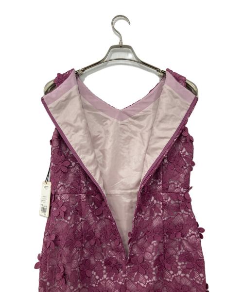 GRACE CONTINENTAL（（グレースコンチネンタル）GRACE CONTINENTAL (（グレースコンチネンタル) フラワーレースタイトワンピース パープル サイズ:38 未使用品の古着・服飾アイテム