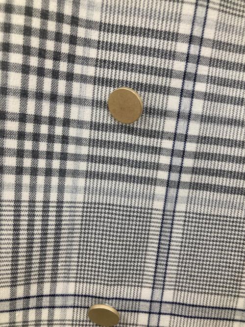 Diagram（ダイアグラム）Diagram (ダイアグラム) ショート丈シャツ グレー サイズ:38 未使用品の古着・服飾アイテム