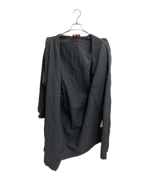 Vivienne Westwood RED LABEL（ヴィヴィアンウエストウッドレッドレーベル）Vivienne Westwood RED LABEL (ヴィヴィアンウエストウッドレッドレーベル) シャツワンピース グレー×ネイビー サイズ:00の古着・服飾アイテム