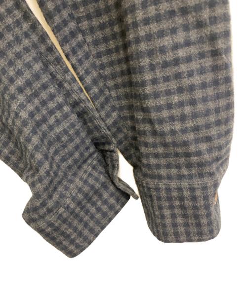 Vivienne Westwood RED LABEL（ヴィヴィアンウエストウッドレッドレーベル）Vivienne Westwood RED LABEL (ヴィヴィアンウエストウッドレッドレーベル) シャツワンピース グレー×ネイビー サイズ:00の古着・服飾アイテム