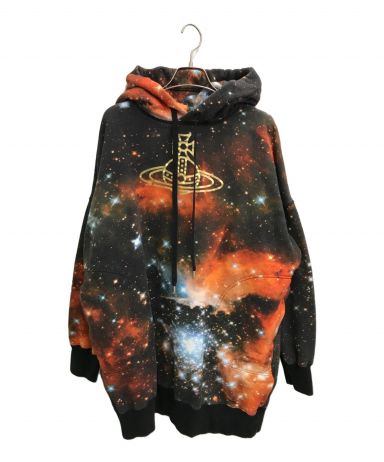 古着 Vivienne Westwood RED LABEL ヴィヴィアンウエストウッドレッドレーベル 日本製 オーブ 長袖 ロング パーカー o レッド レディース 中古・古着通販】Vivienne Westwood RED LABEL (ヴィヴィアンウエスト