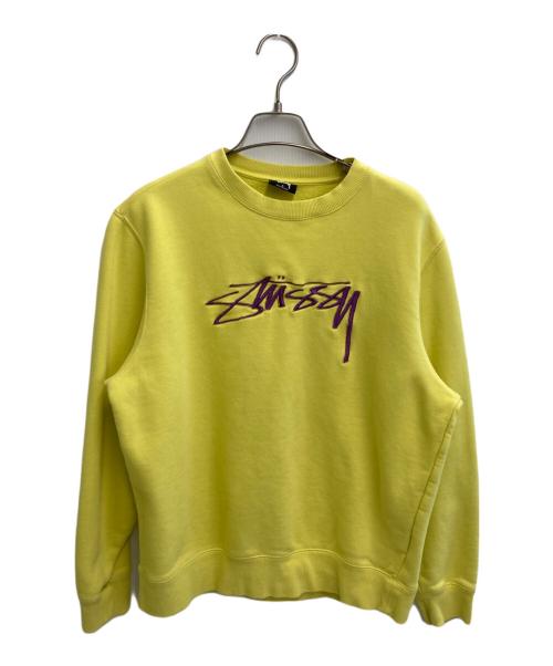 stussy（ステューシー）stussy (ステューシー) Smooth Stock Applique イエロー サイズ:Sの古着・服飾アイテム