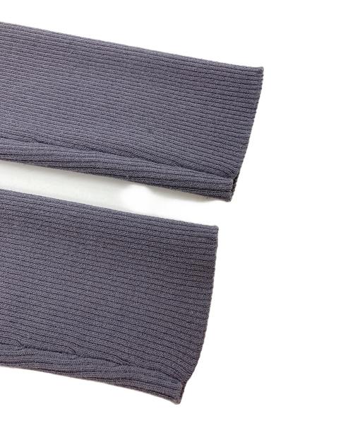 MERCURY DUO（マーキュリーデュオ）MERCURY DUO (マーキュリーデュオ) エンブロイダリーニットドッキングワンピース バイオレット サイズ:sの古着・服飾アイテム