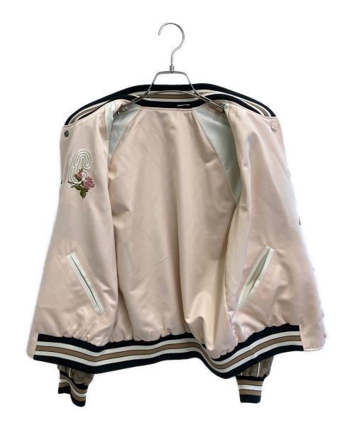 COACH（コーチ）COACH (コーチ) リバーシブルシグネチャースーベニアジャケット ブラウン×ピンク サイズ:-の古着・服飾アイテム