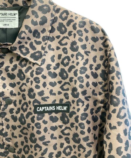 CAPTAINS HELM（キャプテンズヘルム）CAPTAINS HELM (キャプテンズヘルム) Water-Proof Coach Jacket ブラウン サイズ:Lの古着・服飾アイテム