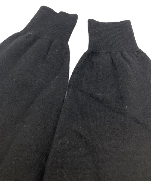 heliopole（エリオポール）heliopole (エリオポール) NEW THINGs INTARSIA C/N PO ブラック サイズ:38の古着・服飾アイテム