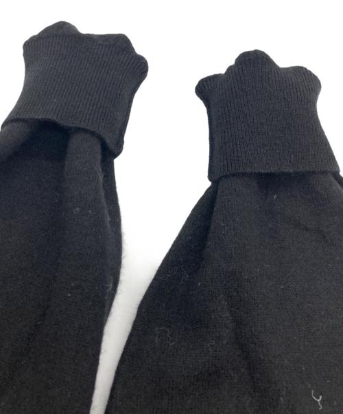 heliopole（エリオポール）heliopole (エリオポール) NEW THINGs INTARSIA C/N PO ブラック サイズ:38の古着・服飾アイテム