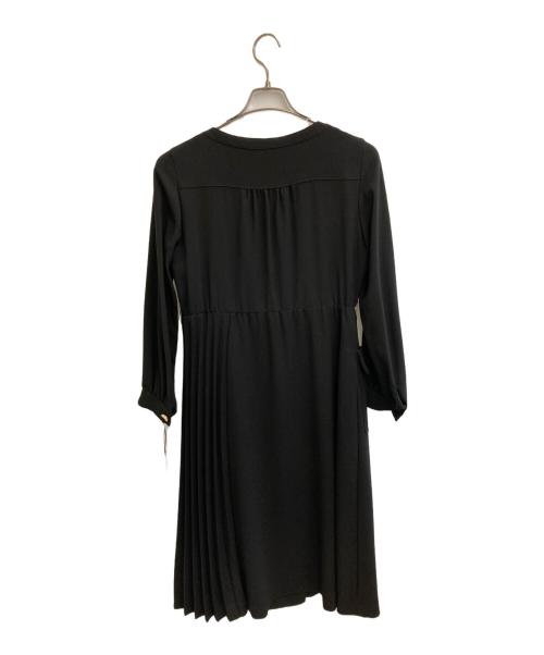 GRACE CLASS（グレースクラス）GRACE CLASS (グレースクラス) ウールタッチダブルワンピース ブラック サイズ:38 未使用品の古着・服飾アイテム