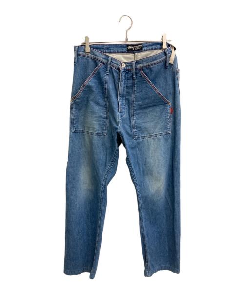 stussy（ステューシー）stussy (ステューシー) ROUGH AND RUGGED (ラフアンドラゲッド) デニムパンツ インディゴ サイズ:-の古着・服飾アイテム