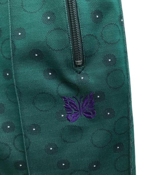 Needles（ニードルズ）Needles (ニードルズ) TRACK PANT - POLY JQ グリーン サイズ:Sの古着・服飾アイテム