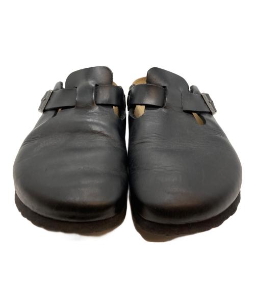 BIRKENSTOCK（ビルケンシュトック）BIRKENSTOCK (ビルケンシュトック) スムースレザーサンダル ブラック サイズ:26の古着・服飾アイテム