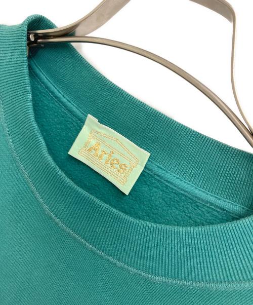 ARIES（アリーズ）ARIES (アリーズ) Mini Problemo Sweatshirt グリーン サイズ:Mの古着・服飾アイテム