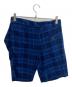 Vivienne Westwood (ヴィヴィアンウエストウッド) チェックショーツ ブルー サイズ:44：5000円