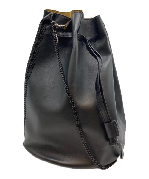 STELLA McCARTNEY（ステラマッカートニー）STELLA McCARTNEY (ステラマッカートニー) 巾着ショルダーバッグ ブラック サイズ:-の古着・服飾アイテム