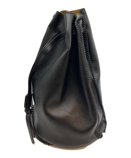 STELLA McCARTNEY（ステラマッカートニー）STELLA McCARTNEY (ステラマッカートニー) 巾着ショルダーバッグ ブラック サイズ:-の古着・服飾アイテム