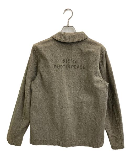 COOTIE PRODUCTIONS（クーティープロダクツ）COOTIE PRODUCTIONS (クーティープロダクツ) カバーオール オリーブ サイズ:Lの古着・服飾アイテム