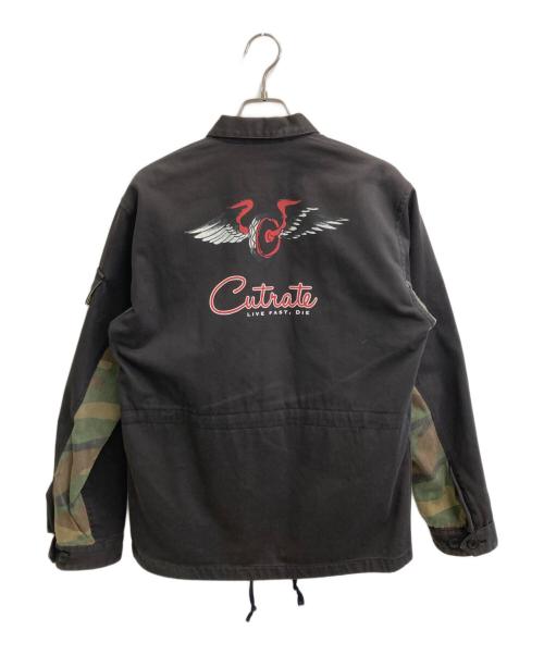 CUT-RATE（カットレイト）CUT-RATE (カットレイト) M-65 TYPE MILITARY JACKET オリーブ サイズ:Lの古着・服飾アイテム