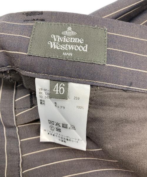 Vivienne Westwood man（ヴィヴィアン ウェストウッド マン）Vivienne Westwood man (ヴィヴィアン ウェストウッド マン) ハーフパンツ グレー サイズ:46の古着・服飾アイテム