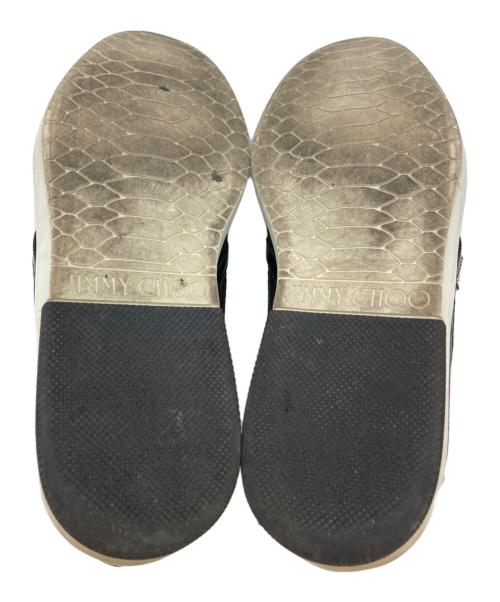 JIMMY CHOO（ジミーチュウ）JIMMY CHOO (ジミーチュウ) スリッポン ブラック サイズ:26cmの古着・服飾アイテム