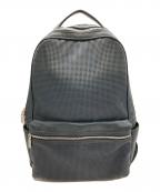 totem re voooトーテムリボー）の古着「パンチングレザーデイパック」｜ネイビー