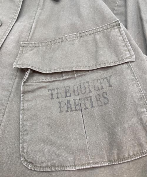 WACKO MARIA（ワコマリア）WACKO MARIA (ワコマリア) NECK FACE (ネック・フェイス) ファティーグジャケット グリーン サイズ:Sの古着・服飾アイテム