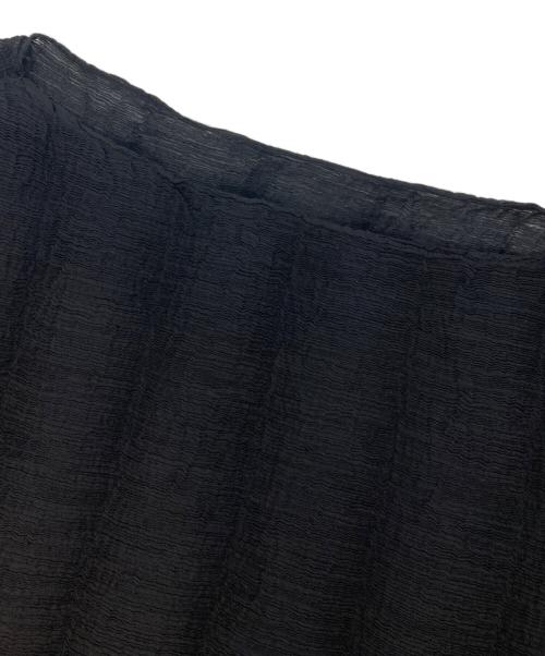 me ISSEY MIYAKE（ミーイッセイ ミヤケ）me ISSEY MIYAKE (ミーイッセイ ミヤケ) ノースリーブワンピース ブラック サイズ:Freeの古着・服飾アイテム