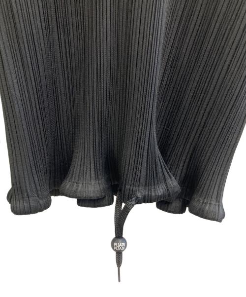PLEATS PLEASE（プリーツプリーズ）PLEATS PLEASE (プリーツプリーズ) プリーツパーカー ブラック サイズ:3の古着・服飾アイテム