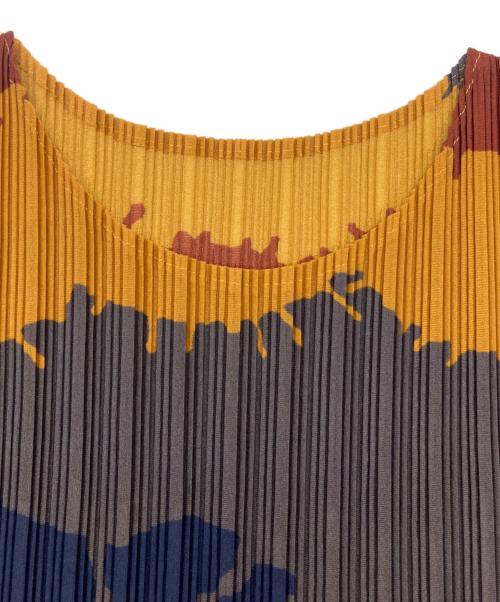 PLEATS PLEASE（プリーツプリーズ）PLEATS PLEASE (プリーツプリーズ) 長袖ワンピース マルチカラー サイズ:3の古着・服飾アイテム