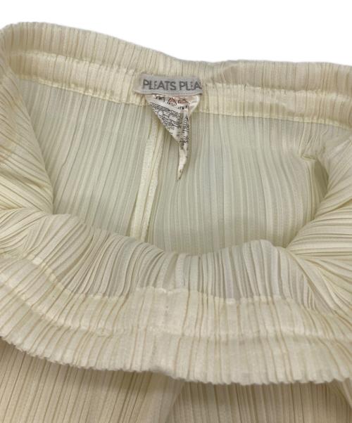 PLEATS PLEASE（プリーツプリーズ）PLEATS PLEASE (プリーツプリーズ) プリーツパンツ アイボリー サイズ:3の古着・服飾アイテム