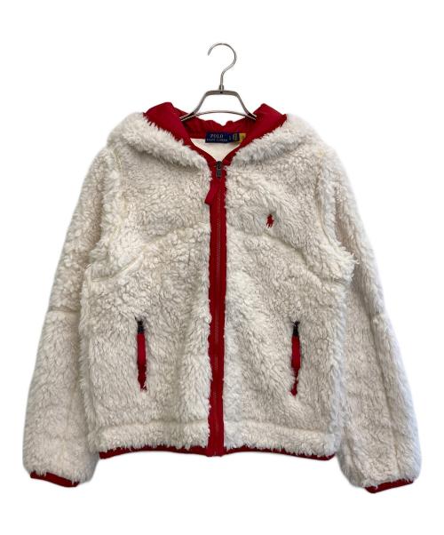 POLO RALPH LAUREN（ポロ・ラルフローレン）POLO RALPH LAUREN (ポロ・ラルフローレン) ボアジャケット ホワイト サイズ:Lの古着・服飾アイテム