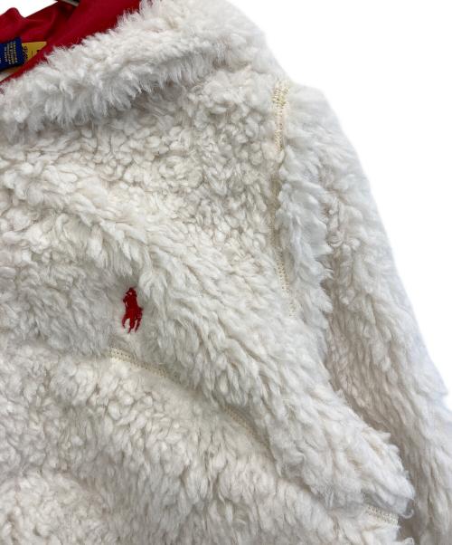 POLO RALPH LAUREN（ポロ・ラルフローレン）POLO RALPH LAUREN (ポロ・ラルフローレン) ボアジャケット ホワイト サイズ:Lの古着・服飾アイテム