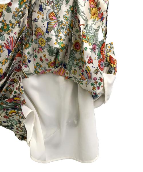TORY BURCH（トリーバーチ）TORY BURCH (トリーバーチ) シルクプリーツスカート マルチカラー サイズ:6 未使用品の古着・服飾アイテム