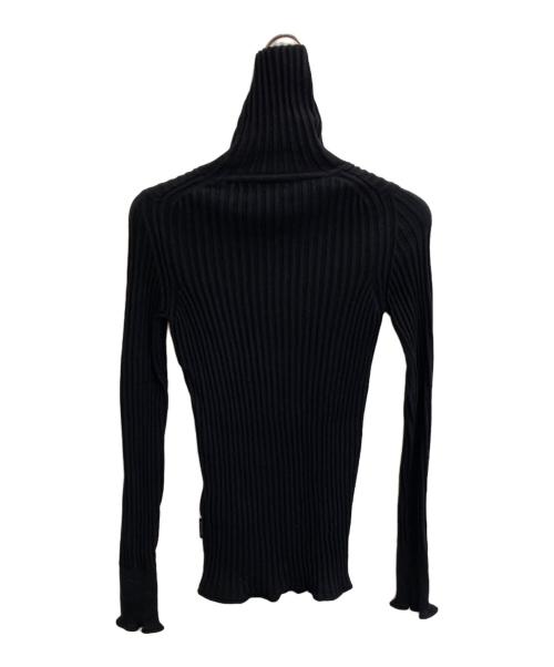 MONCLER（モンクレール）MONCLER (モンクレール) リブニット ブラック サイズ:Sの古着・服飾アイテム
