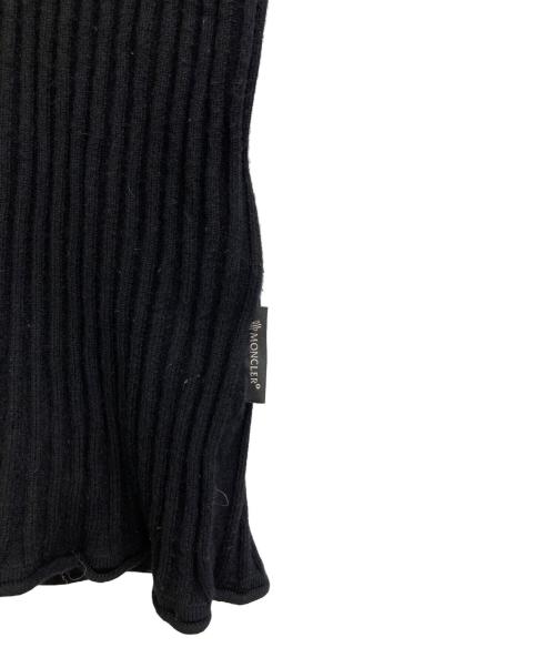 MONCLER（モンクレール）MONCLER (モンクレール) リブニット ブラック サイズ:Sの古着・服飾アイテム