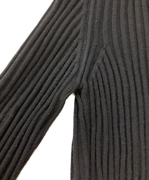 MONCLER（モンクレール）MONCLER (モンクレール) リブニット ブラック サイズ:Sの古着・服飾アイテム