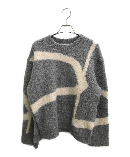 marimekko（マリメッコ）marimekko (マリメッコ) ニット グレー サイズ:Sの古着・服飾アイテム