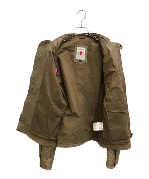 DIESEL（ディーゼル）DIESEL (ディーゼル) ゴートレザーブルゾン ベージュ サイズ:-の古着・服飾アイテム