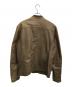 DIESEL (ディーゼル) ゴートレザーブルゾン ベージュ サイズ:-：10000円