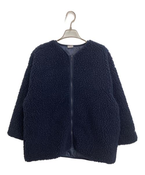 Champion（チャンピオン）Champion (チャンピオン) JOURNAL STANDARD relume (ジャーナルスタンダード レリューム) 別注RELUME ボアジャケット ネイビー サイズ:freeの古着・服飾アイテム