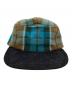 Vivienne Westwood (ヴィヴィアンウエストウッド) タータンチェックキャップ ブルー：10000円