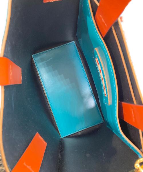 MARNI（マルニ）MARNI (マルニ) MUSEO ショルダーバッグ ブルー×ブラックの古着・服飾アイテム