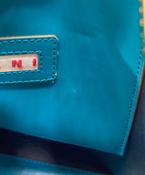 MARNI（マルニ）MARNI (マルニ) MUSEO ショルダーバッグ ブルー×ブラックの古着・服飾アイテム