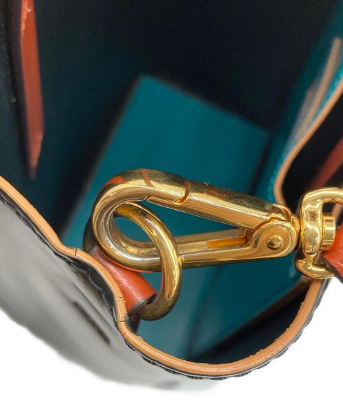 MARNI（マルニ）MARNI (マルニ) MUSEO ショルダーバッグ ブルー×ブラックの古着・服飾アイテム