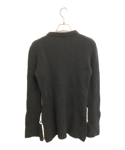 Monse（モンス）Monse (モンス) フレア・スリットスリーブ ステッチワンピース ブラック サイズ:XSの古着・服飾アイテム